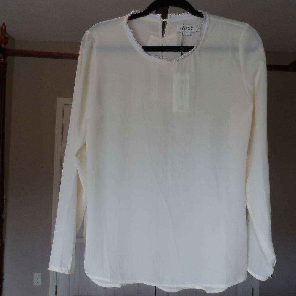 Ivory blouse